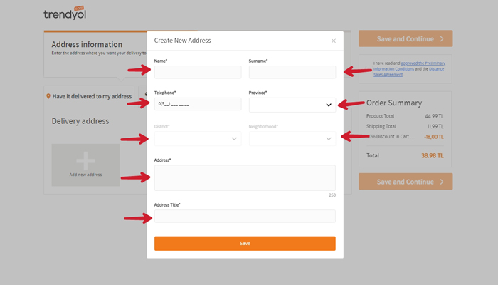 خرید از ترندیول (Trendyol)