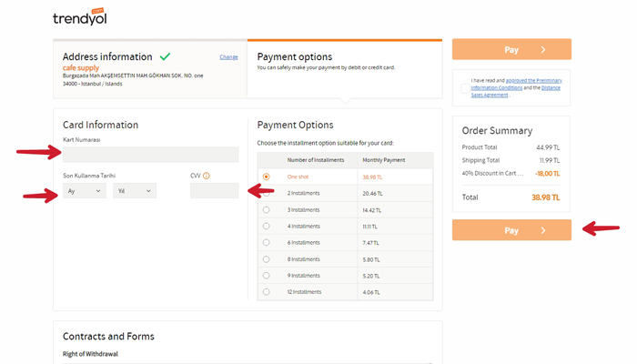 نحوه خرید از ترندیول