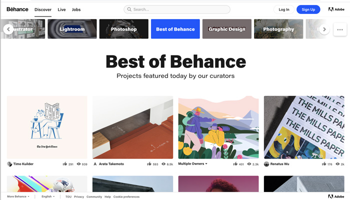 سایت Behance چیست