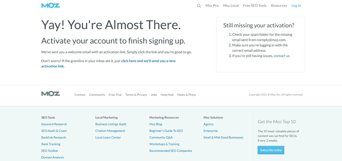 خرید اکانت Moz Pro