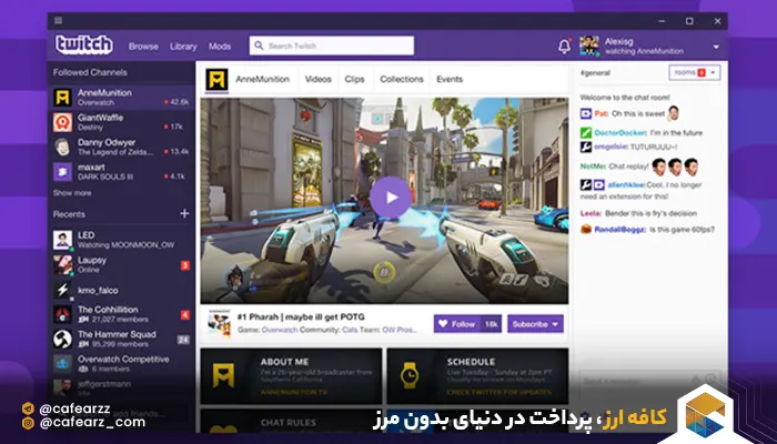 خرید گیفت کارت توییچ (Twitch) 