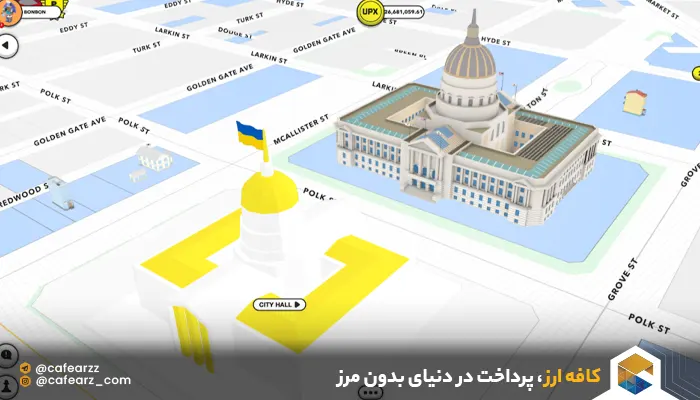 خرید زمین در بازی upland