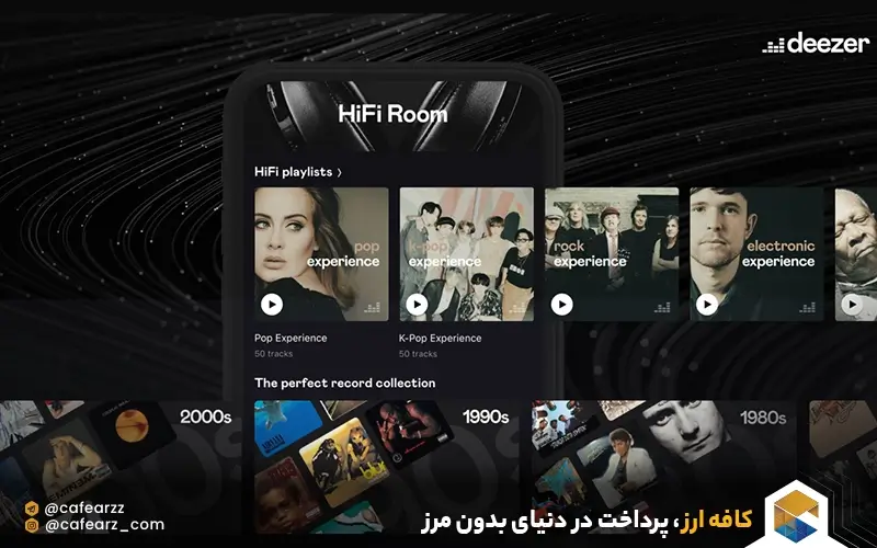 مزایای خرید اکانت پریمیوم Deezer