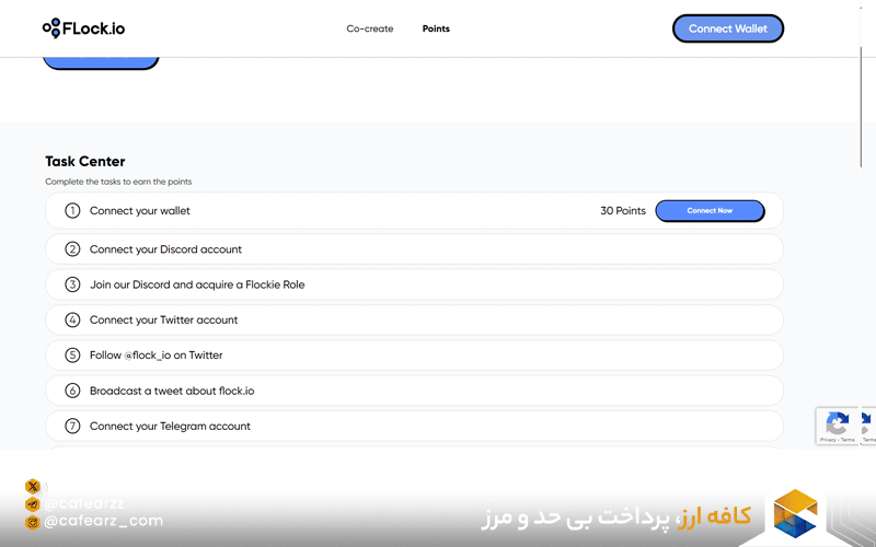 ایردراپ Flock.io 🪂صرافی معتبر okx