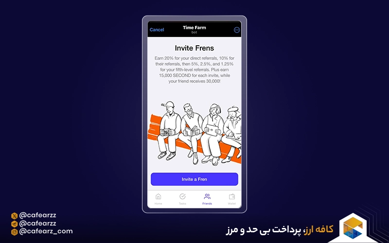 ایردراپ معتبر و سودآور Time Farm 🪂| آموزش بازی تلگرامی تایم فارم